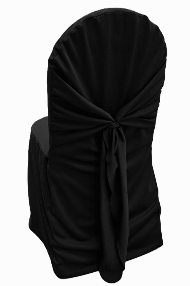 Rental store for BLACK CHAIR COVER POLY W TIE in Sudbury ON