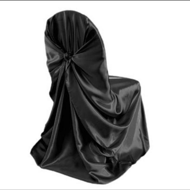 Rental store for BLACK CHAIR WRAP SATIN in Sudbury ON