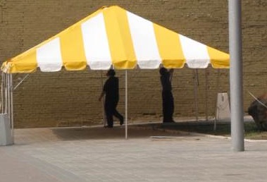Rental store for 20X20 TENT YELLOW AND WHITE in Sudbury ON