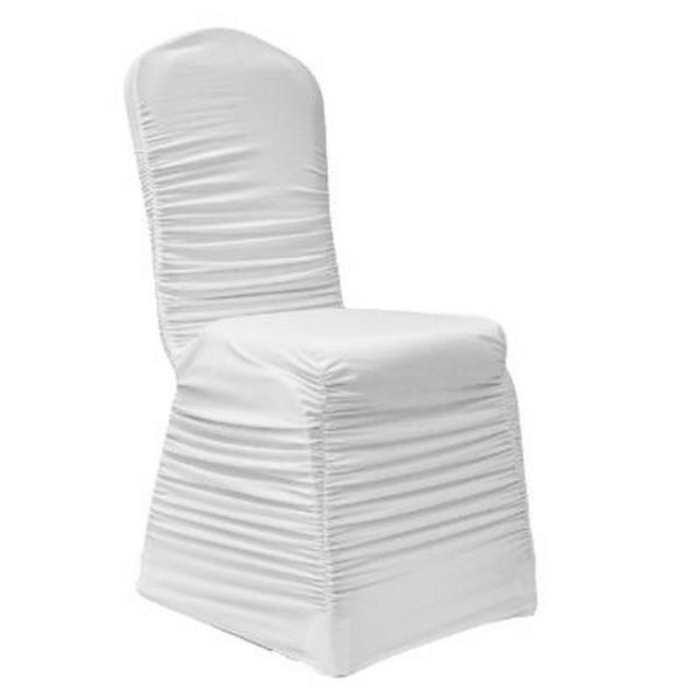 Rental store for WHITE CHAIR COVER SILHOUETTE in Sudbury ON