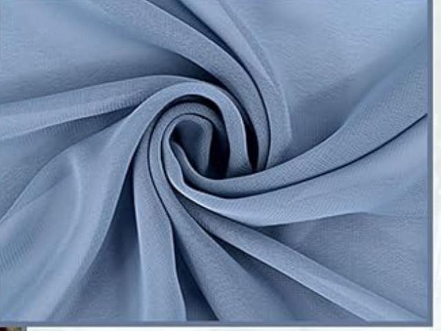 Rental store for SHEER CHIFFON BLUE DUS 20 x 30  6mx76cm in Sudbury ON