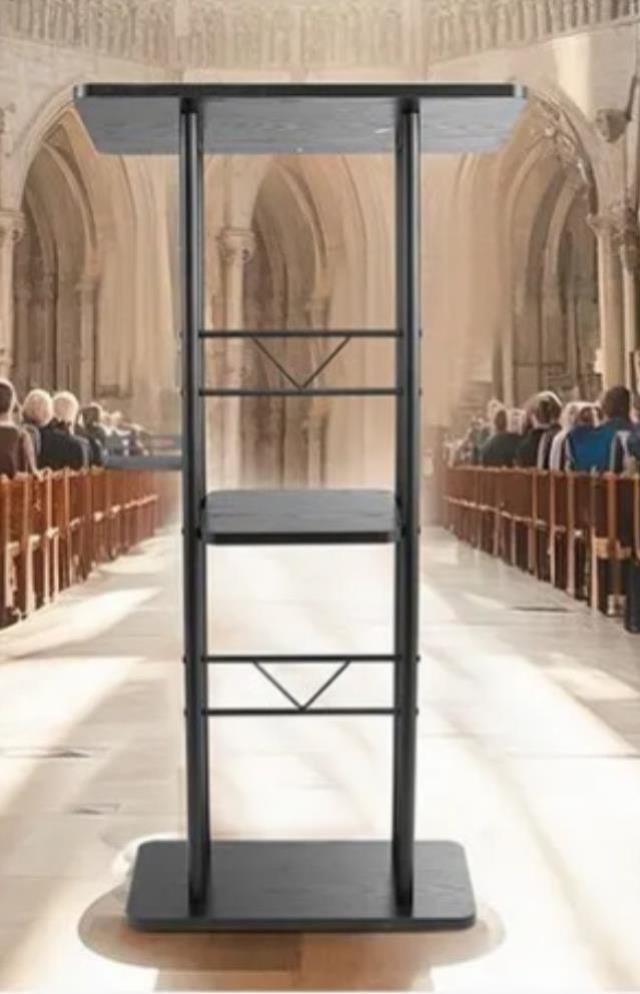 Rental store for PODIUM, BLACK METAL STAND in Sudbury ON