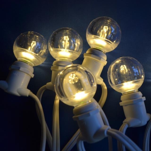 Rental store for LIGHT, BISTRO WHITE G40 LED 50 BULBS 50 in Sudbury ON